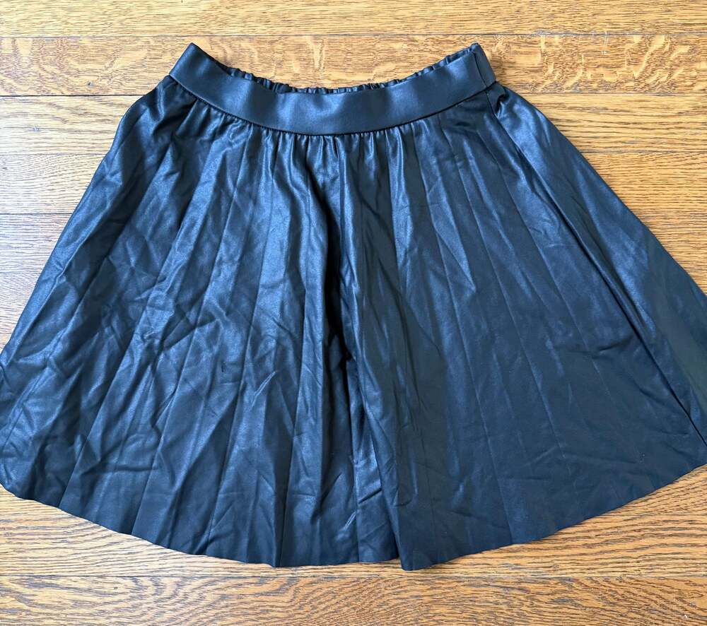 Zara Girls' Black Pleated Skirt Size 11-12